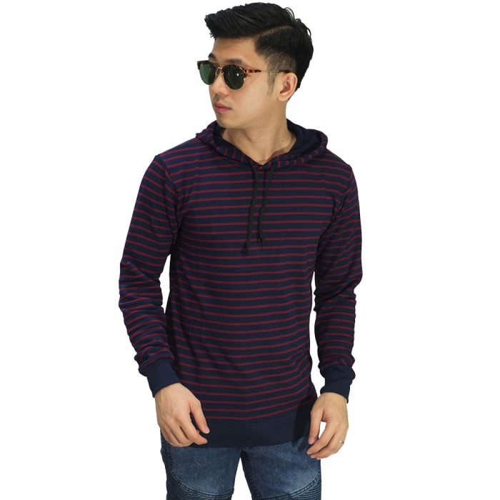 Jaket hotsell hoodie stripe