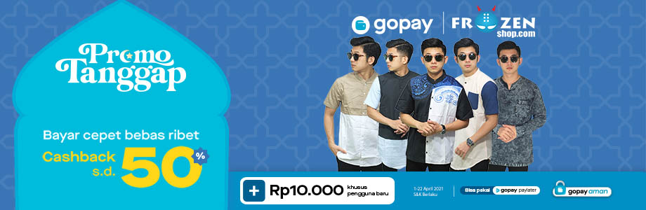 Promo GoPay Ramadhan Sale 2021 - Cashback 50% Maksimal Rp. 10.000