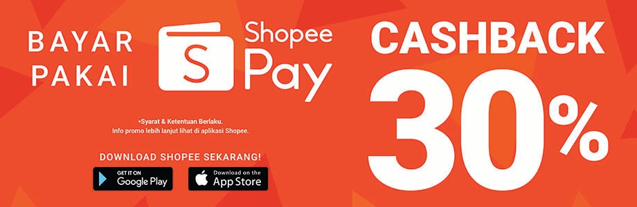 Bayar Pakai ShopeePay Cashback 30% hingga 5rb coin